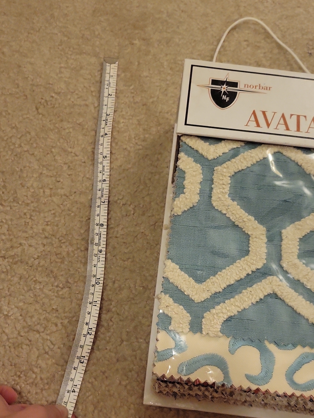 NORBAR Avatar Embroidered Fabric Huge Swatch Book - Picture 6 of 10